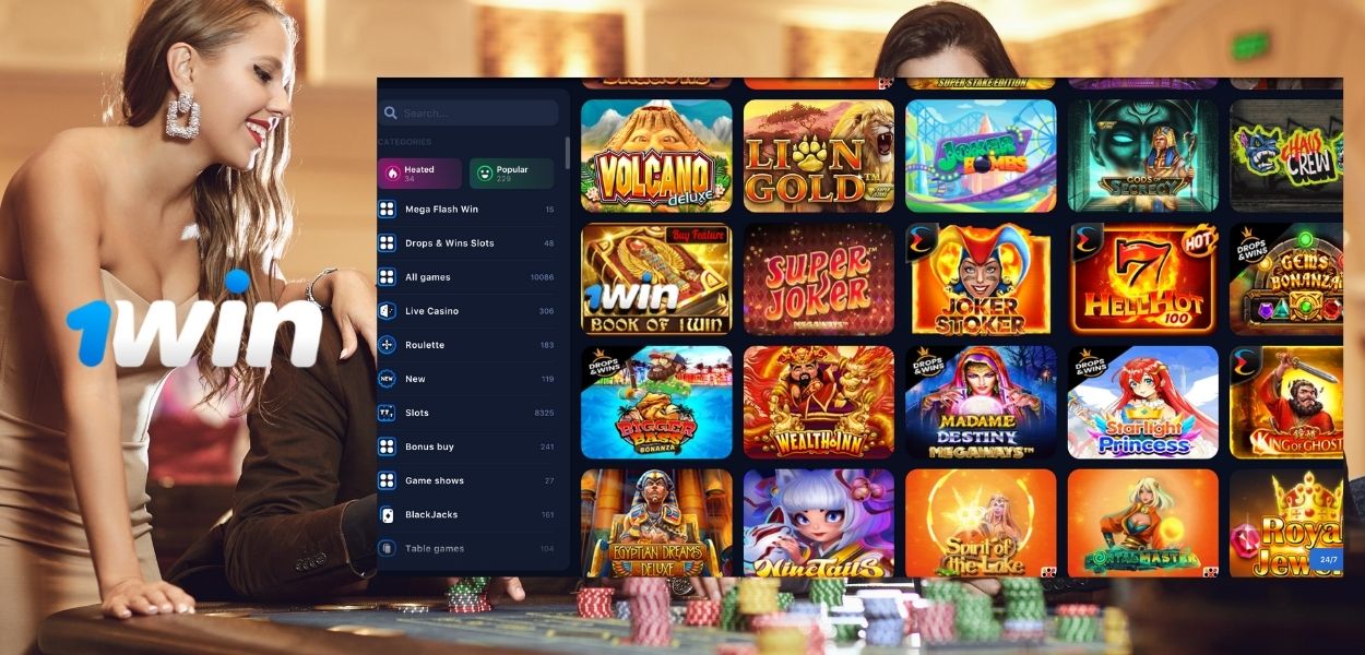 Online casino games 1win in India 